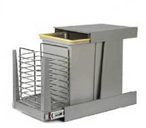 25-Litre Waste Bin with Detergent Basket