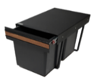 Double-Compartment Waste Bin