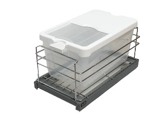 Single-Container Bottom-Mounted Rice Basket